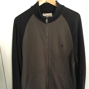 Munsingwear Original Penguin black and gray zip up